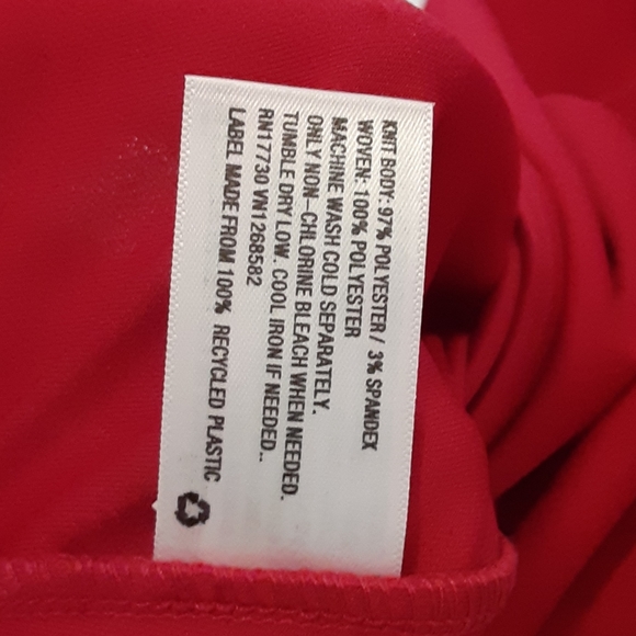 Gorgeous Red Cocktail Dress- Size Lg- New - Picture 8 of 8